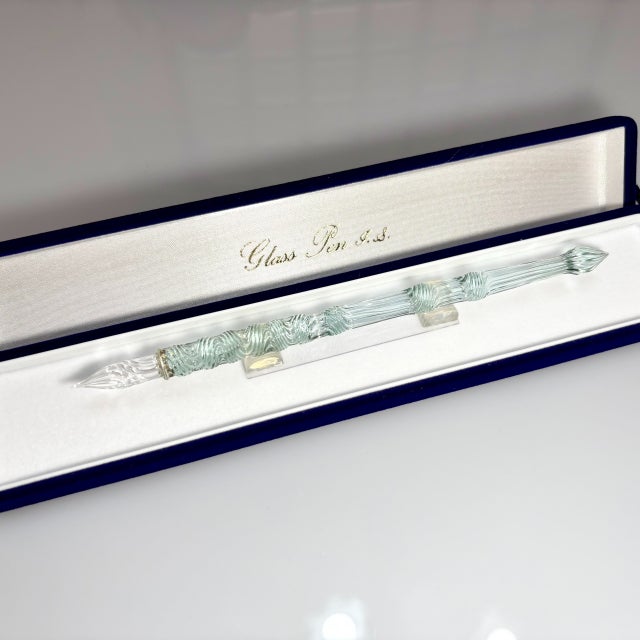【新品未使用】佐瀬工業所 ガラスペン ソフトひねり ペン置き付き 在庫あり】ガラスペン 11000円 | 佐瀬工業所
