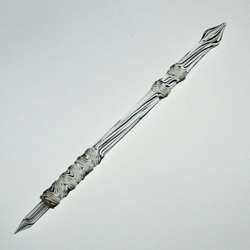 佐瀬工業所　ガラスペン　透明　ひねり オリジナルひねり ガラスペン 佐瀬工業所 | 佐瀬工業所